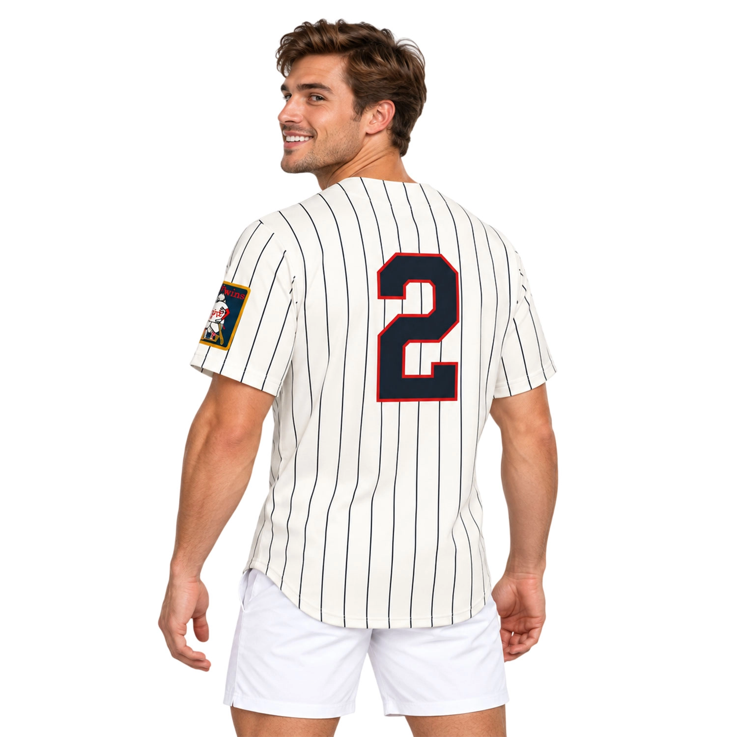 Kody Clemens Twins Cream Jersey Remarkable Pinstripe