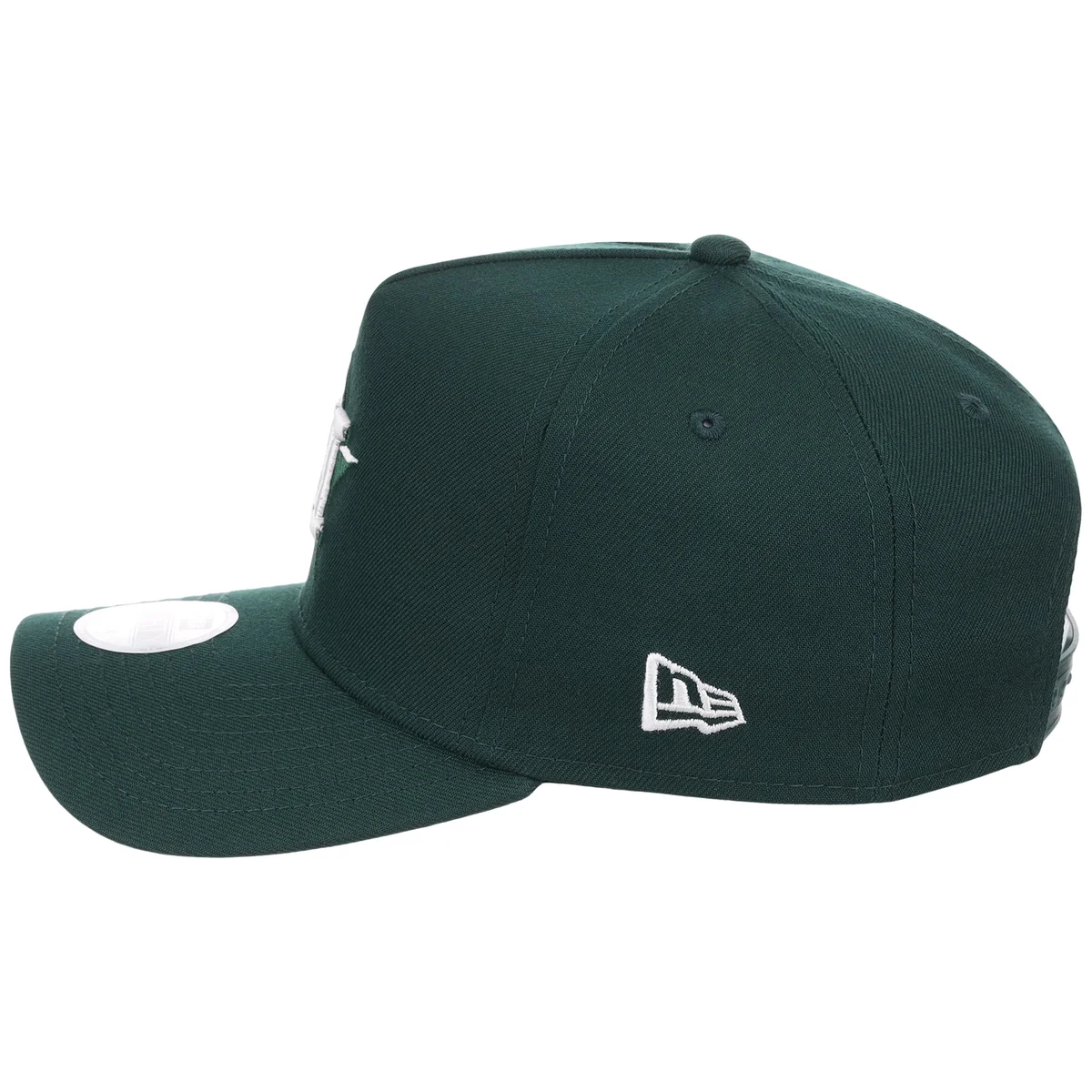 Houston Astros Women's New Era 9FORTY Dark Green A-Frame detail view