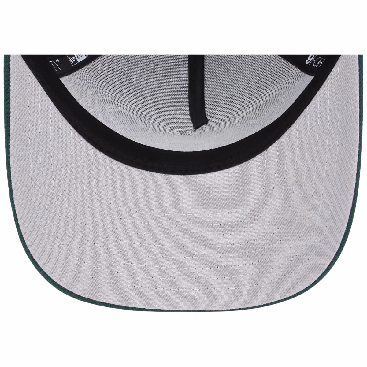 Houston Astros Women's New Era 9FORTY Dark Green A-Frame back view