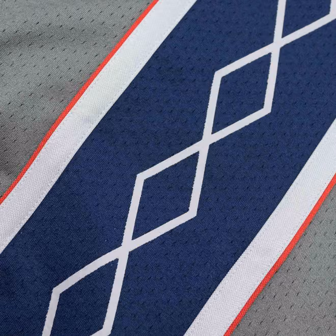 Vince Carter #15 New Jersey Nets 2004-05 Mitchell & Ness Authentic NBA Jersey Grey view 6