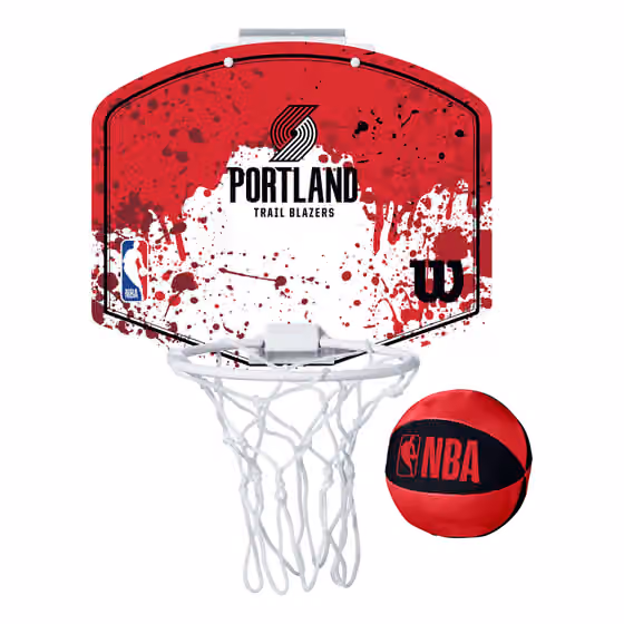 Portland Trail Blazers Wilson DRV NBA Mini Hoop Set view 1