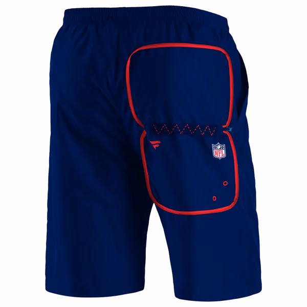 New England Patriots Enhanced Sport Fanatics NFL Shorts Navy view 3