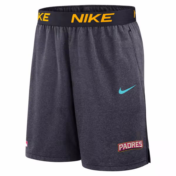 San Diego Padres 2026 City Connect MLB Authentic Dri-FIT Shorts Navy view 1