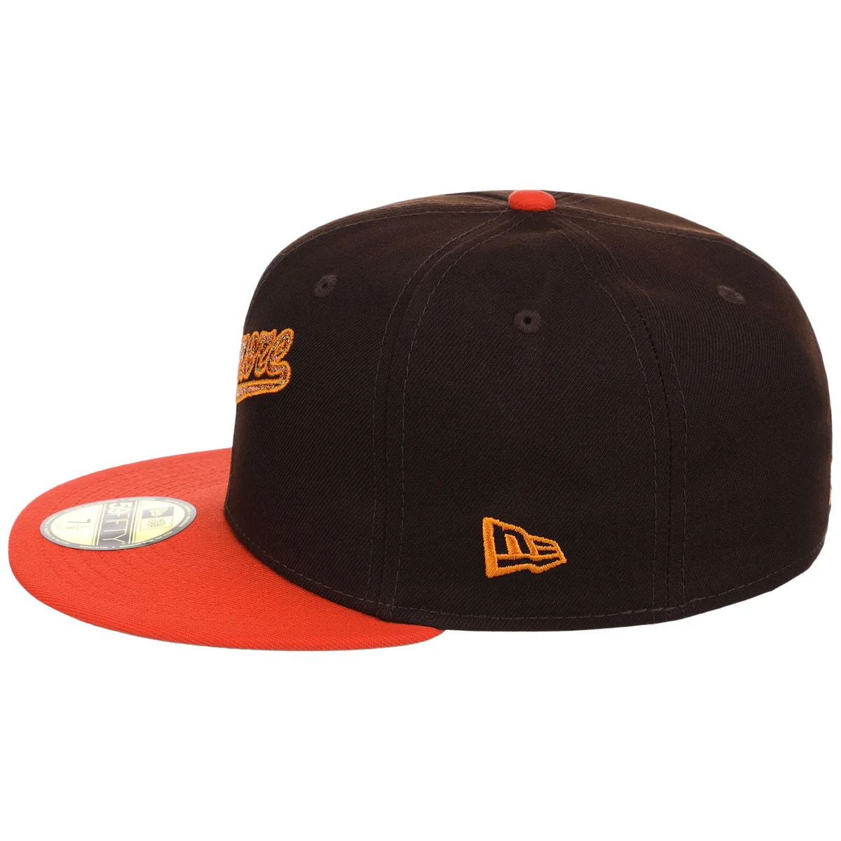 Baltimore Orioles 'Brick' New Era 59FIFTY detail view
