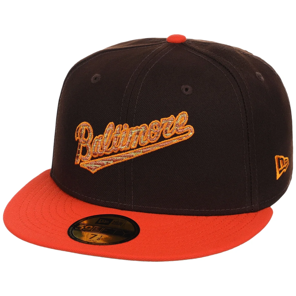 Baltimore Orioles 'Brick' New Era 59FIFTY detail view