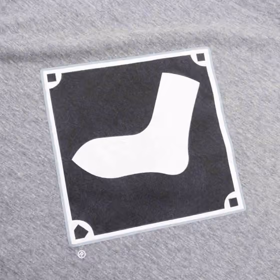 Chicago White Sox City Connect Logo New Era T-Shirt Gray view 3