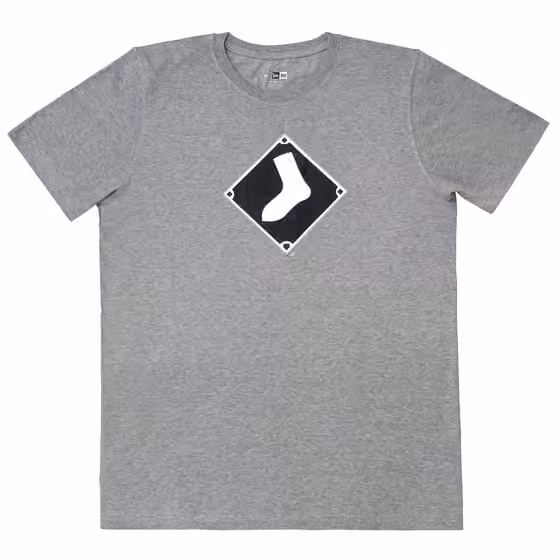 Chicago White Sox City Connect Logo New Era T-Shirt Gray view 1