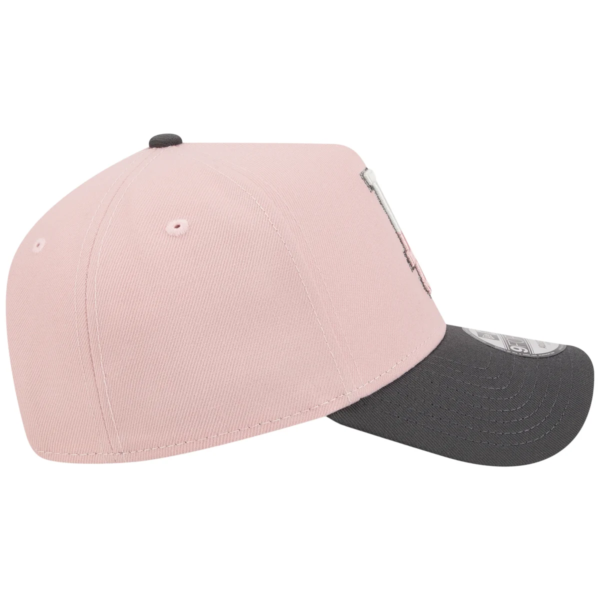 Los Angeles Dodgers Los Angeles Crown the City - Blossom - Pink/Graphite New Era 9FORTY detail view