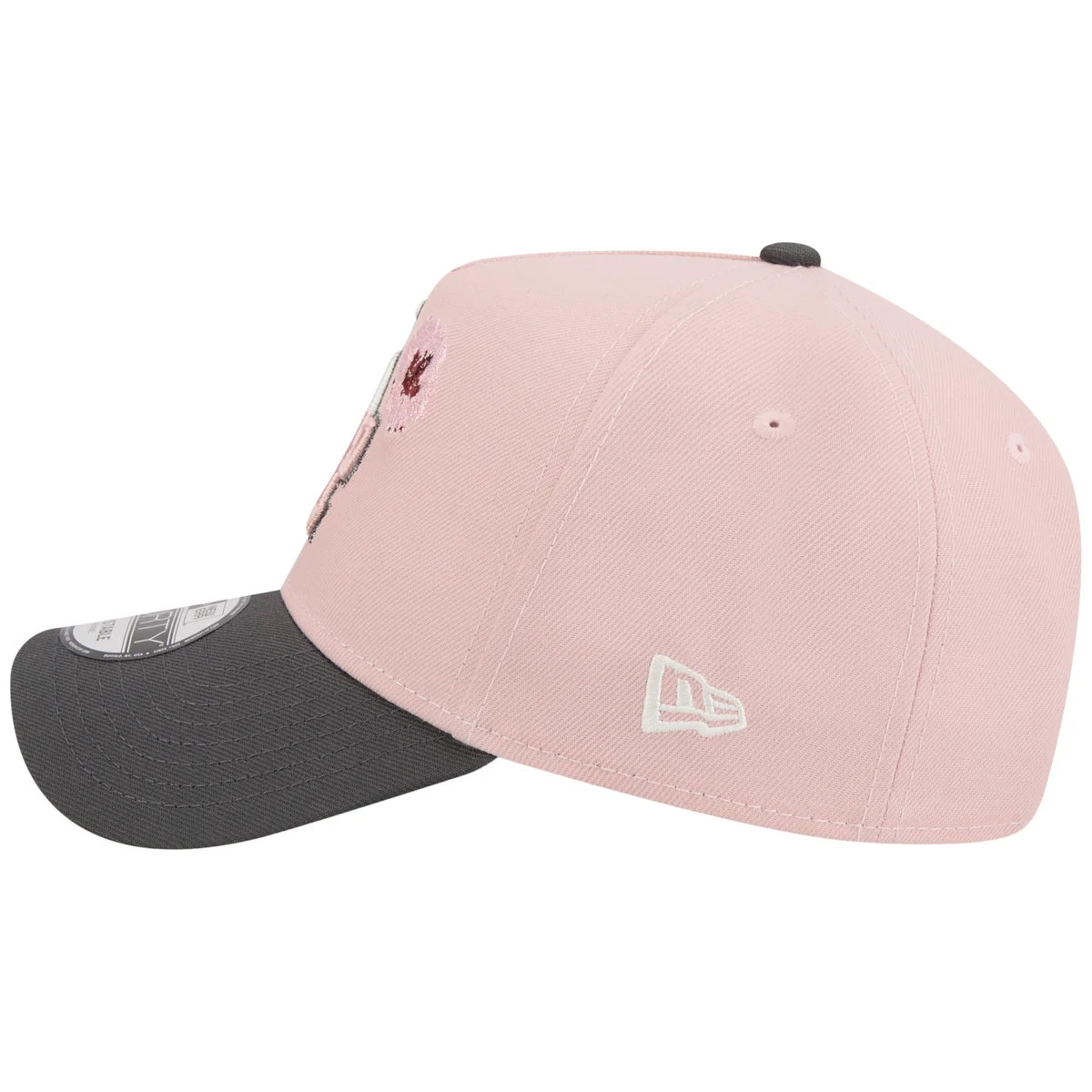 Los Angeles Dodgers Los Angeles Crown the City - Blossom - Pink/Graphite New Era 9FORTY detail view