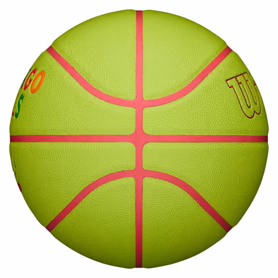 Chicago Bulls Neon Pop NBA Basketball (Size 7) view 4
