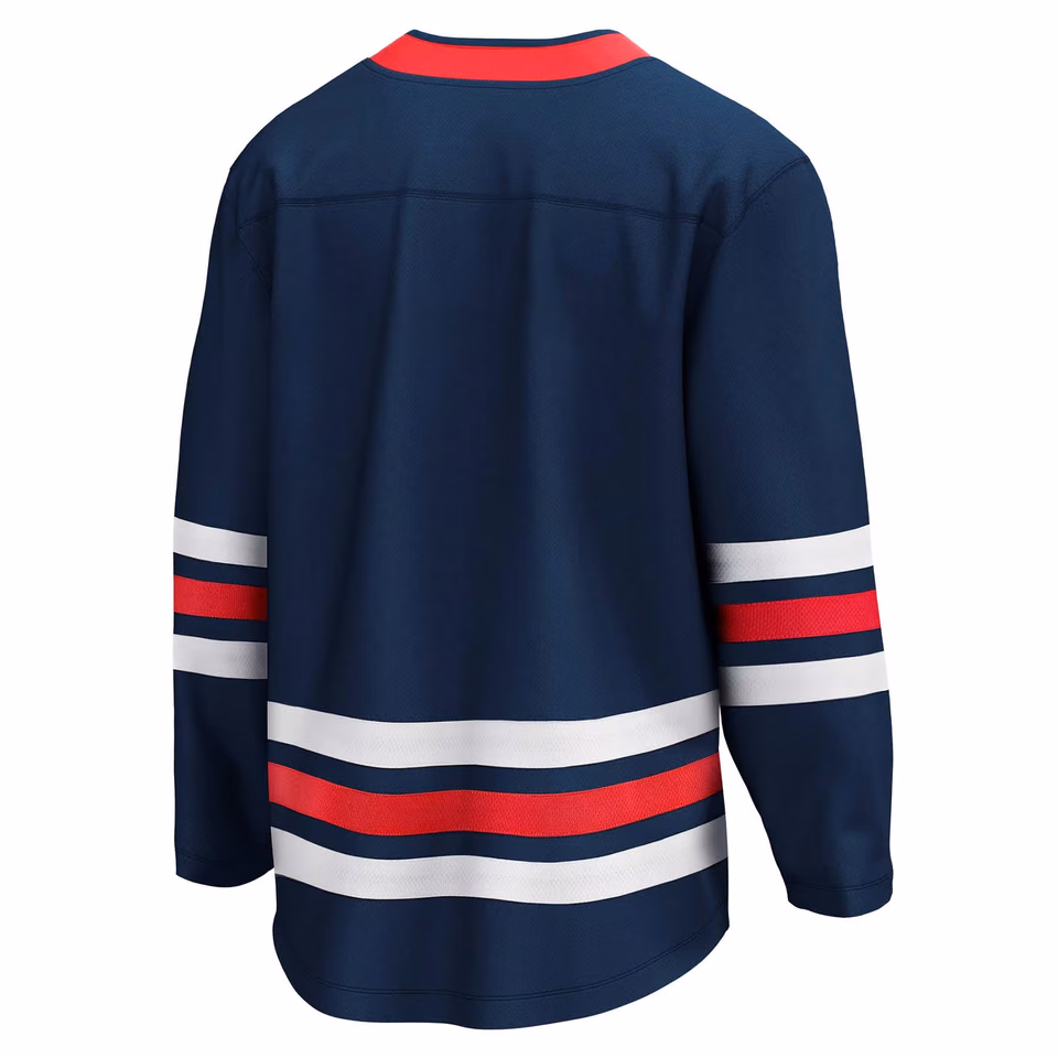 Winnipeg Jets Breakaway NHL Jersey Alternate Navy view 2