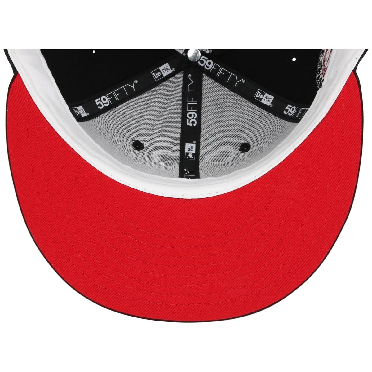 Oakland Athletics MLB Midnight Massacre New Era 59FIFTY back view