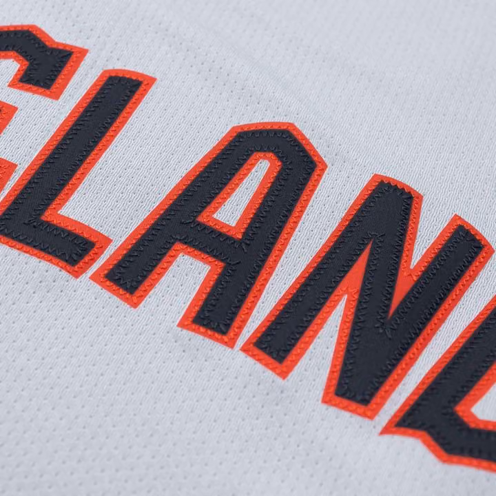 Cleveland Guardians Road Nike Limited MLB Jersey Grey view 3