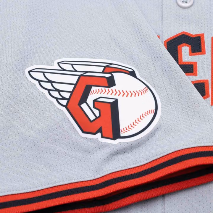Cleveland Guardians Road Nike Limited MLB Jersey Grey view 4