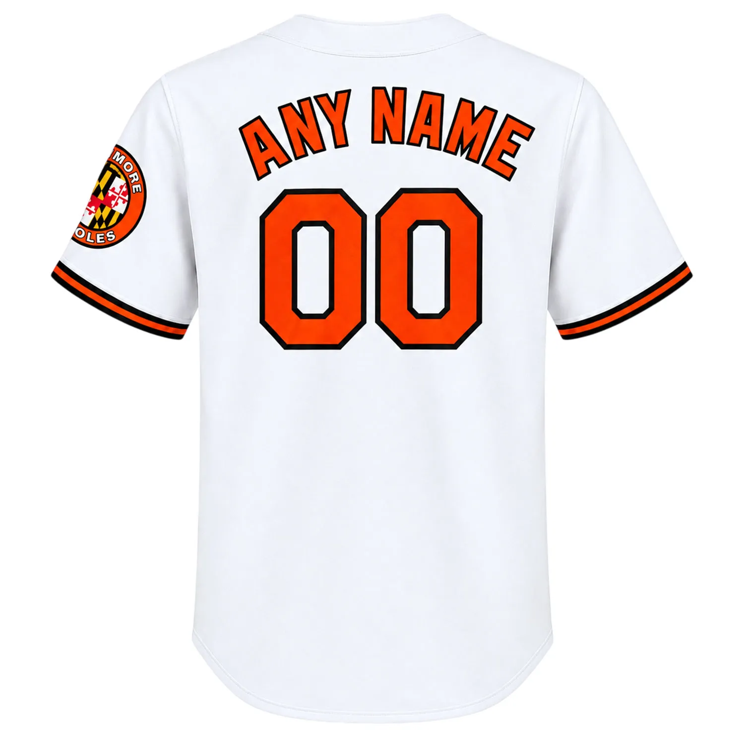 Baltimore Orioles Home Personalized Jersey Bold Fan Gear