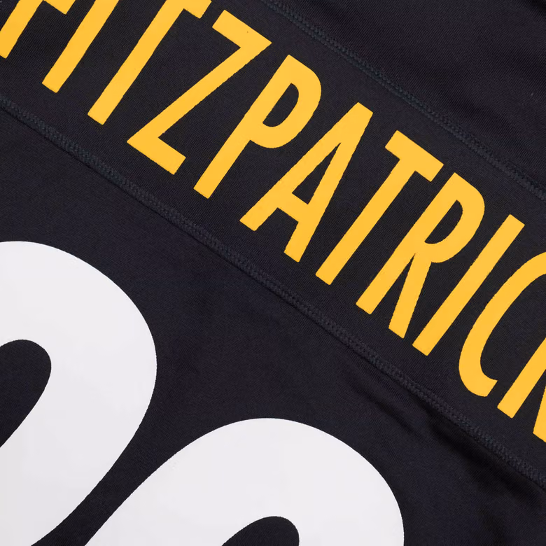 Minkah Fitzpatrick #39 Pittsburgh Steelers Nike Game NFL Football Jersey Black view 4