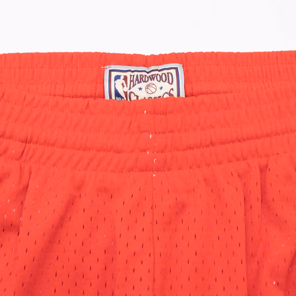 Atlanta Hawks 2013-14 Mitchell & Ness Alternate Swingman NBA Shorts Red view 4