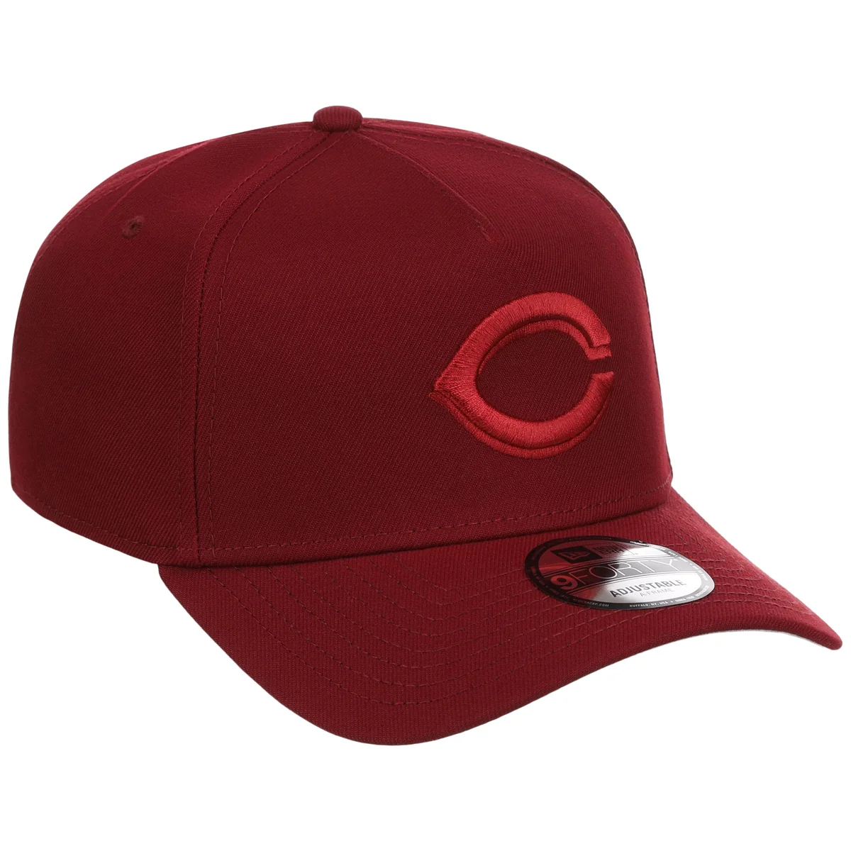 Cincinnati Reds MLB Cardinal FASHION CORE New Era 9FORTY A-Frame front view