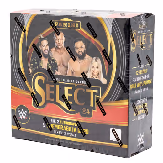 2024 Panini Select WWE Wrestling Hobby Box view 1