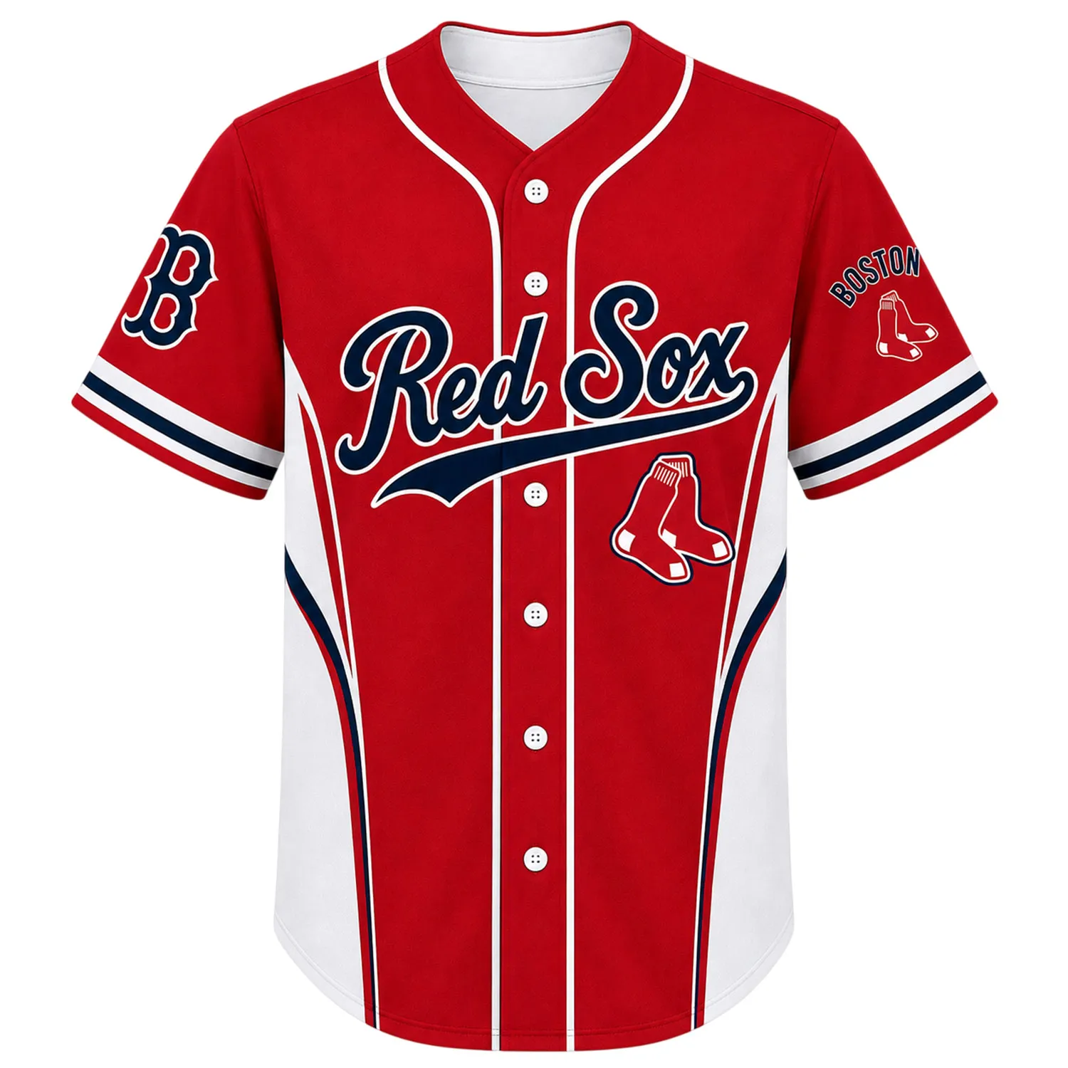 Red Sox Custom Baseball Jersey Design – Remarkable Style