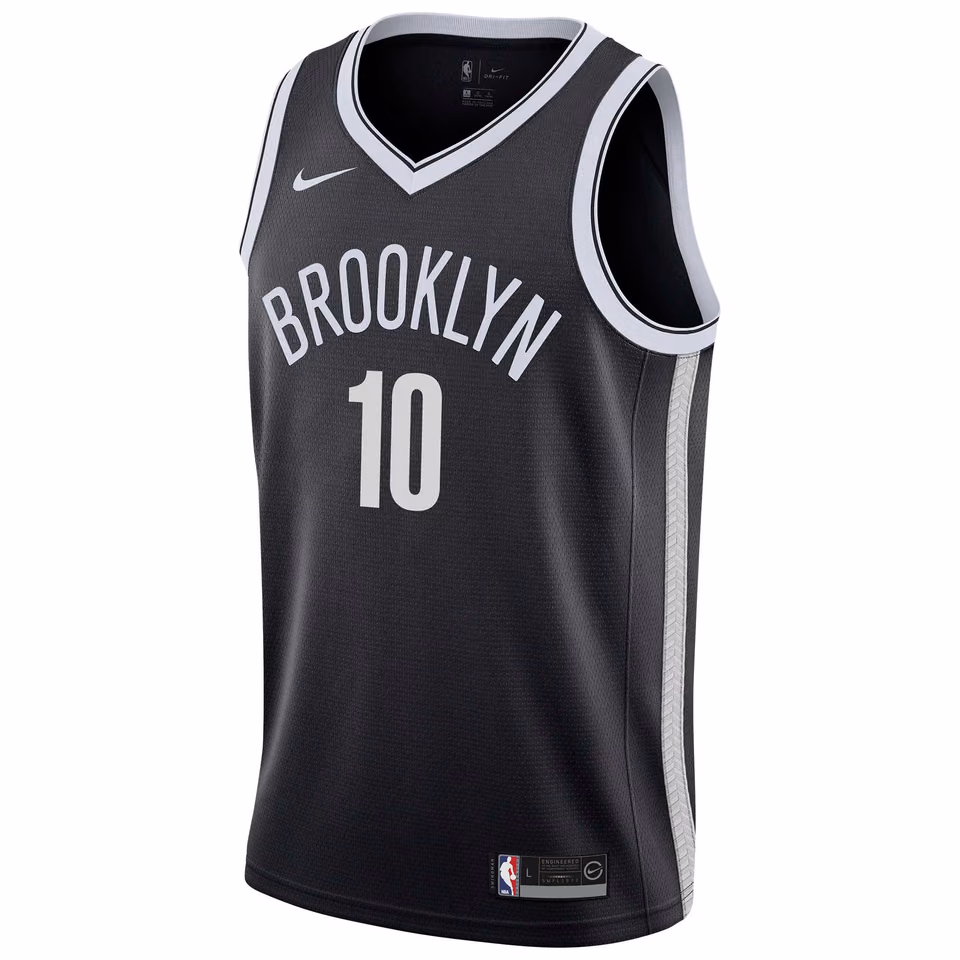 Ben Simmons #10 Brooklyn Nets Nike Icon Swingman NBA Jersey (YOUTH) view 2