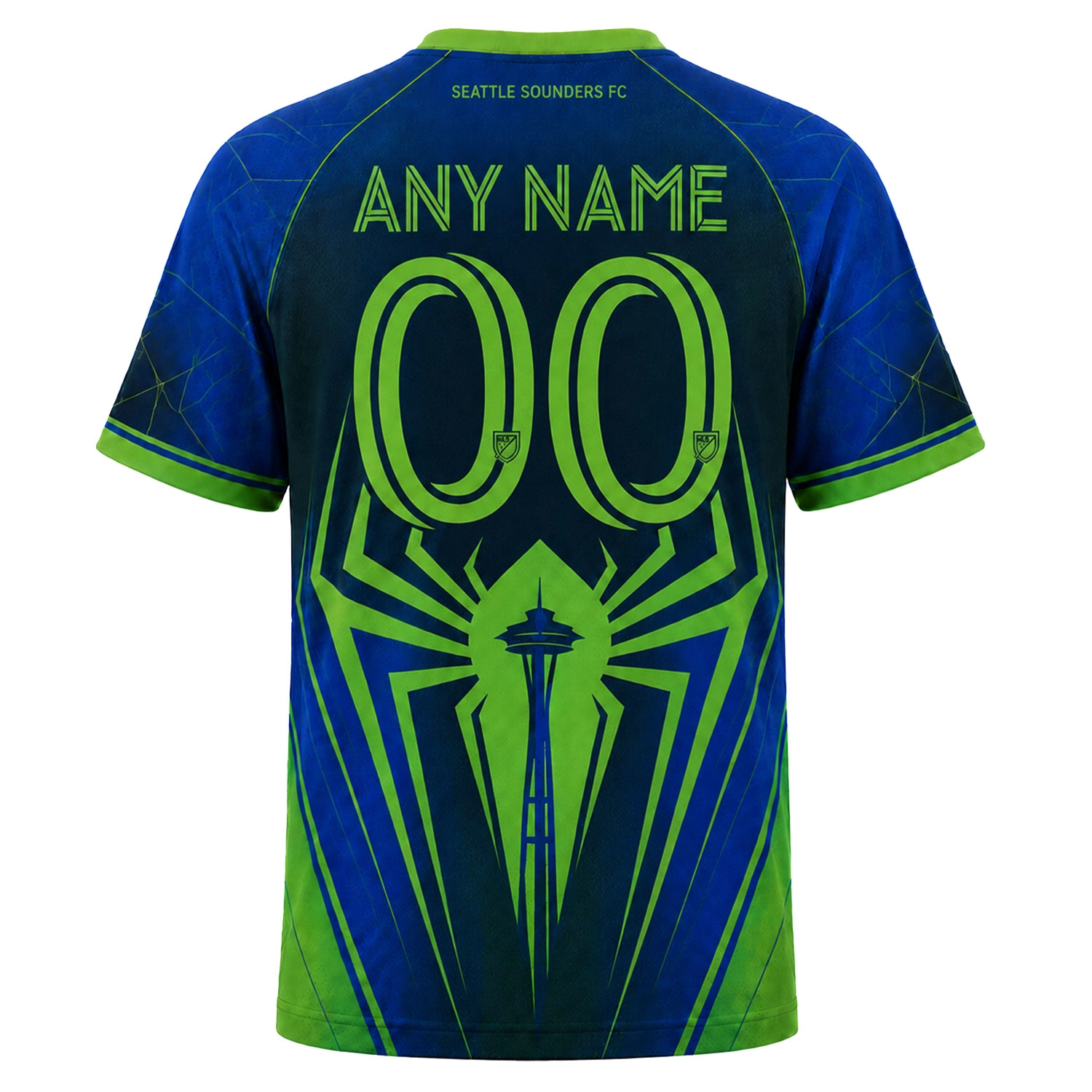 Seattle Sounders Spider Man Jersey – Vibrant Web Edition