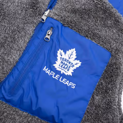 Toronto Maple Leafs G-III NHL Reversible Sherpa Winter Vest view 5
