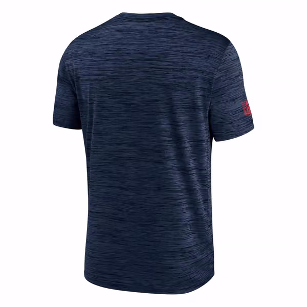 Houston Texans 2025 NFL Sideline Nike Velocity Performance T-Shirt Navy view 3