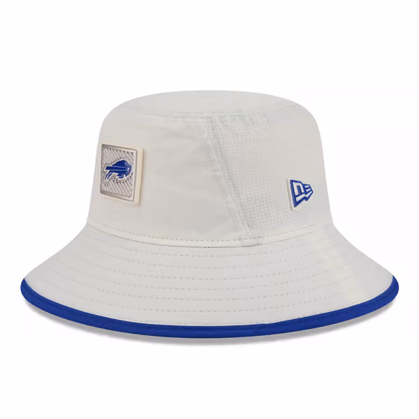 Buffalo Bills 2026 NFL Training Camp Stretch Bucket Hat Cream/Blue product photo