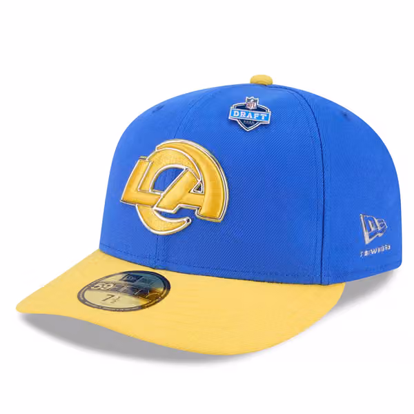 Los Angeles Rams 2026 NFL Draft Pre-Curved 59FIFTY Fitted Cap product photo