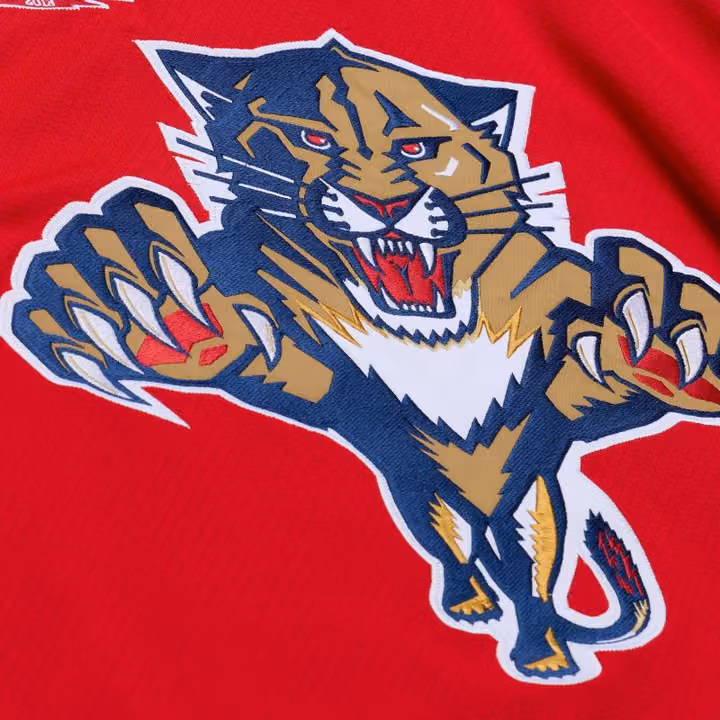 Aleksander Barkov #16 Florida Panthers 2013-14 Premium Power Play NHL Jersey Red view 6