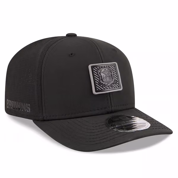 Cleveland Browns Black 2026 NFL Training Camp 9SEVENTY Stretch-Snap Cap Black product photo