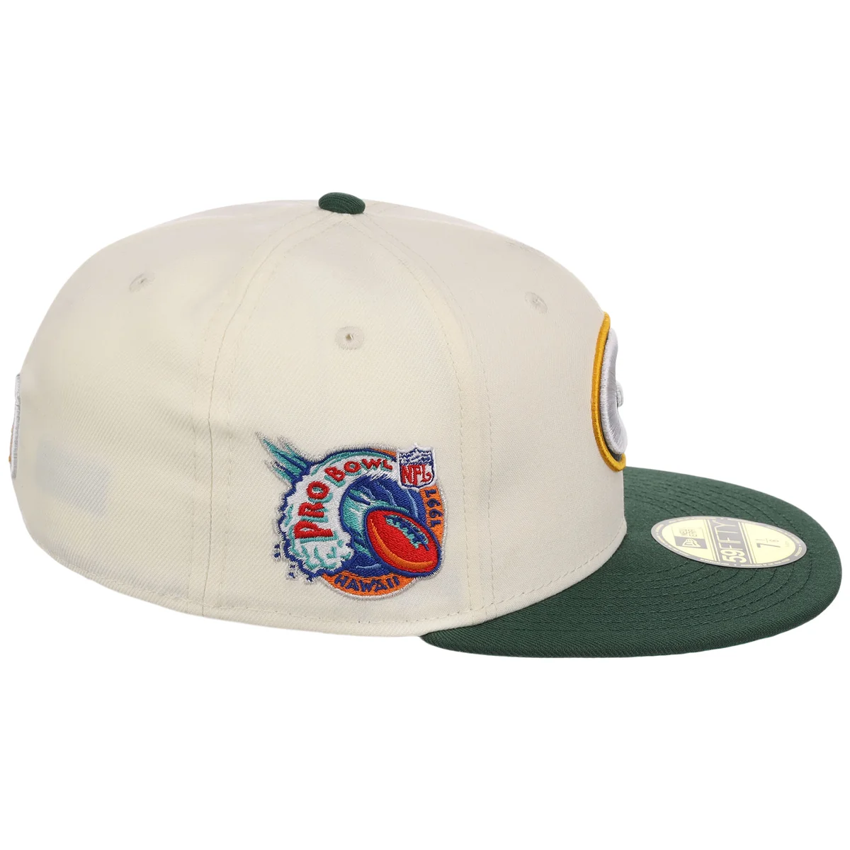 Green Bay Packers NFL Chrome OTC New Era 59FIFTY detail view