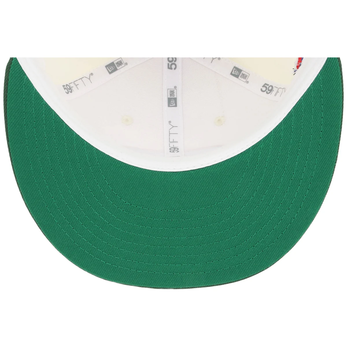 Green Bay Packers NFL Chrome OTC New Era 59FIFTY back view