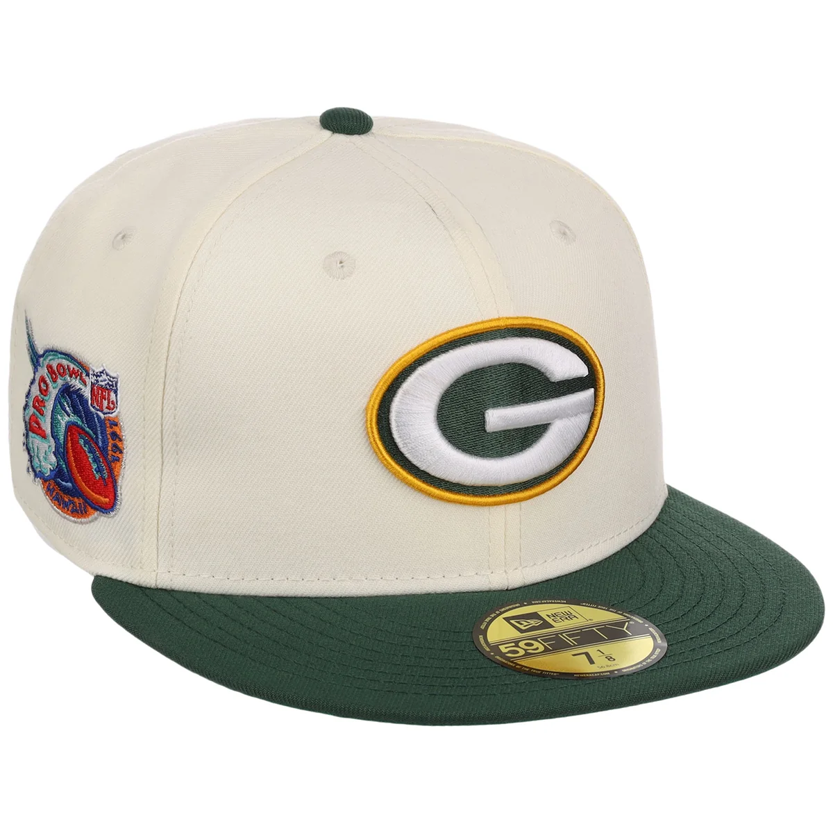 Green Bay Packers NFL Chrome OTC New Era 59FIFTY front view