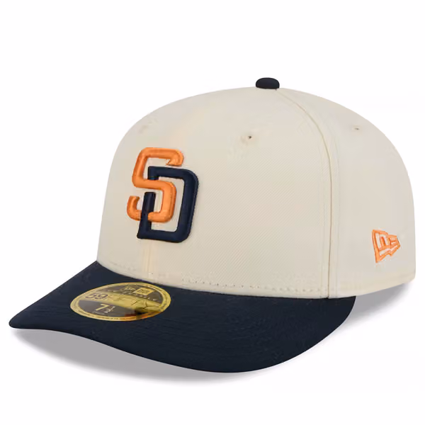 San Diego Padres MLB Authentic City Connect Low Profile 59FIFTY Fitted Cap Natural product photo