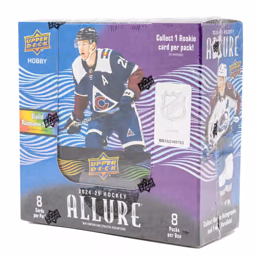 2024/25 Upper Deck Allure Hockey NHL Hobby Box view 1