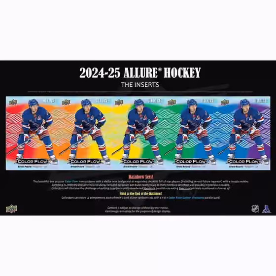 2024/25 Upper Deck Allure Hockey NHL Hobby Box view 3