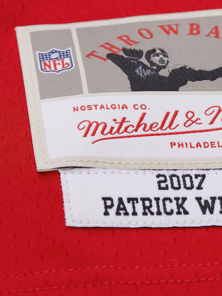 Patrick Willis #52 San Francisco 49ers 2007 Legacy Throwback NFL Jersey Red view 3