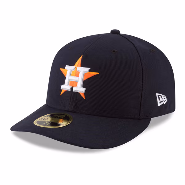 Houston Astros Authentic New Era Low Profile 59FIFTY MLB Cap Home product photo