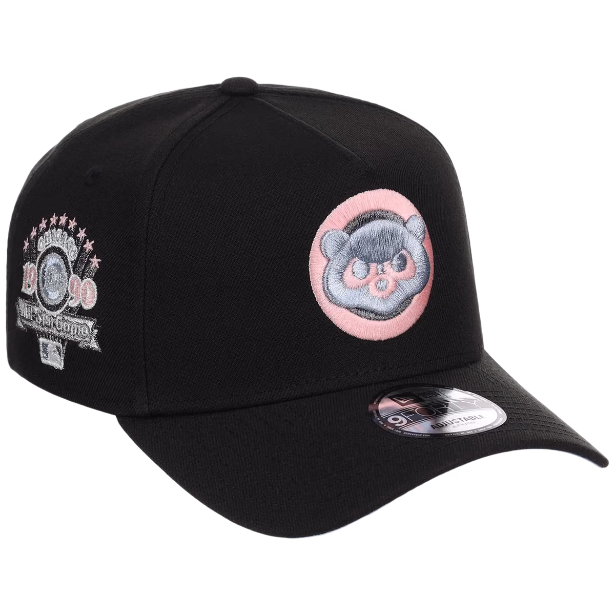 Chicago Cubs MLB Pewter Skies New Era 9FORTY A-Frame front view