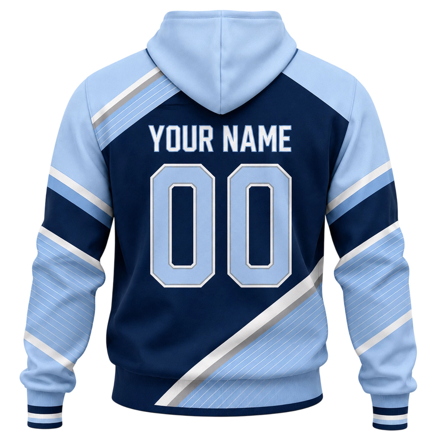 Sporting KC Fan Hoodie Custom Stunning Color Block Design