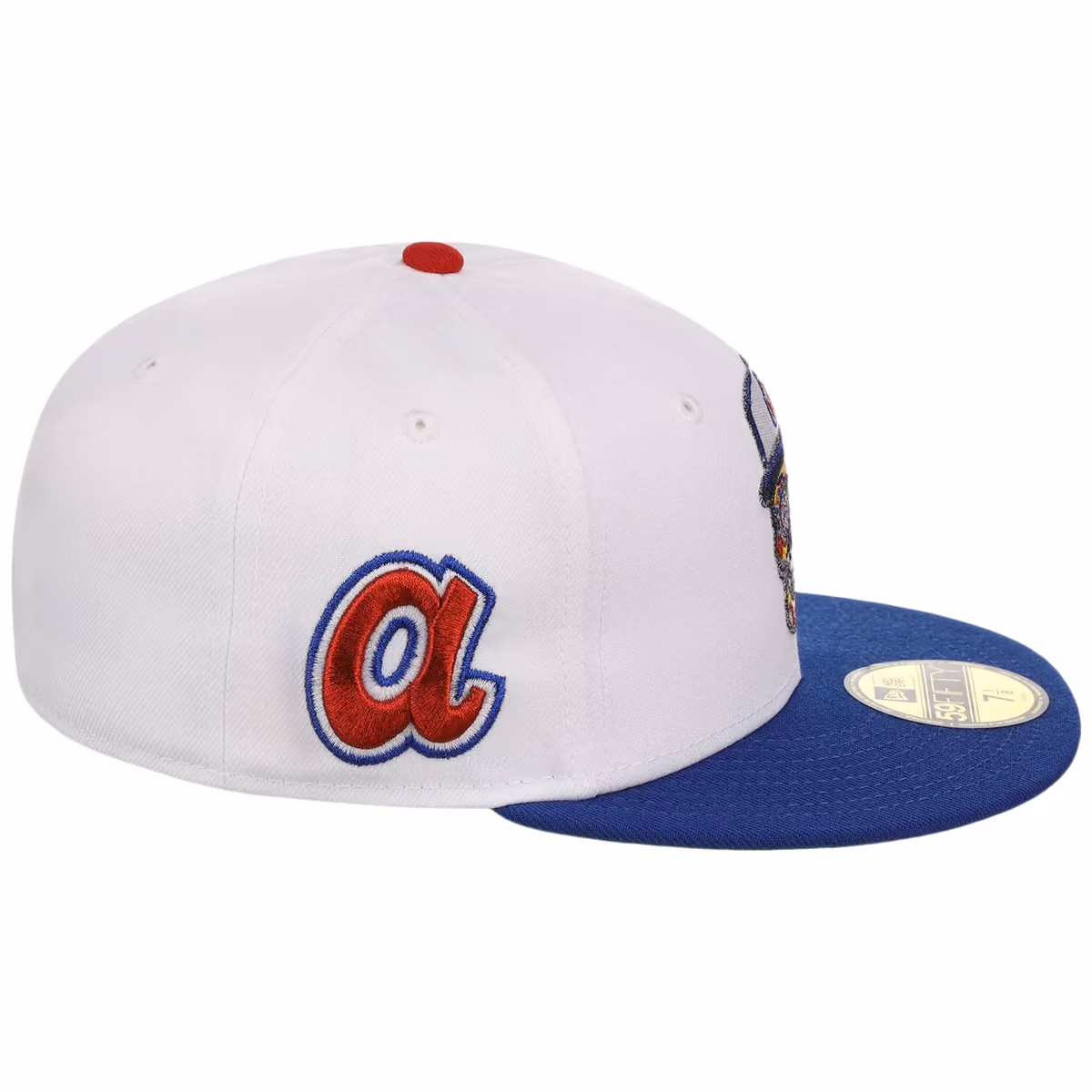 Atlanta Braves Skull Atlanta Crown the City New Era 59FIFTY detail view