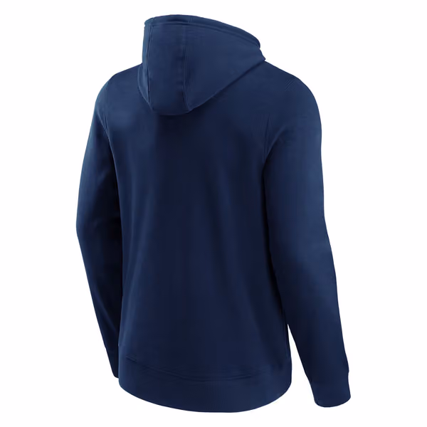 Seattle Kraken Primary Logo NHL Hoodie Navy view 2