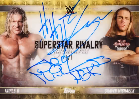 2025 Topps Finest WWE Hobby Box view 5