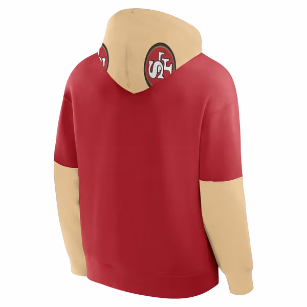 San Francisco 49ers NFL Helmet Hoodie view 3