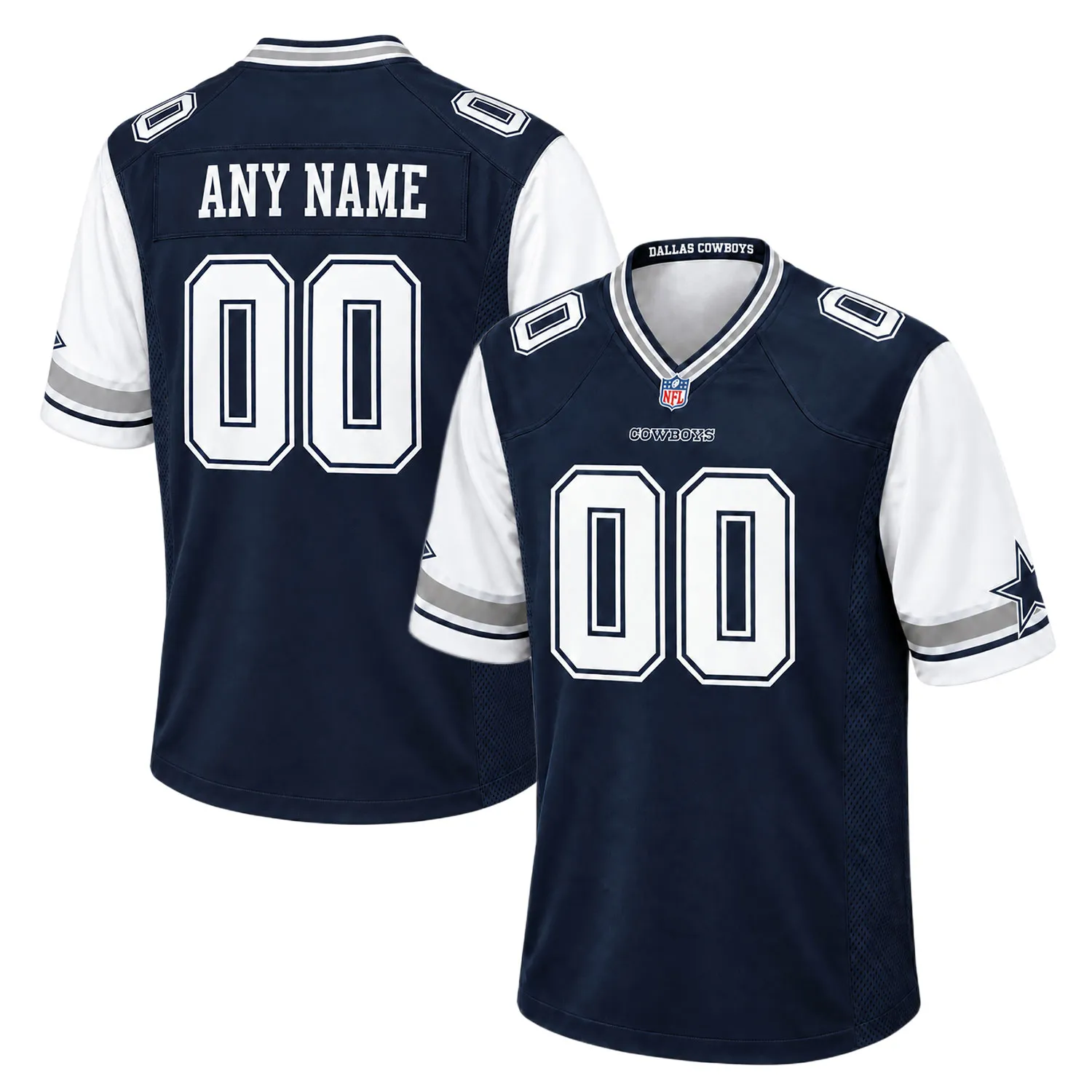 Custom Dallas Cowboys Jersey Popular Game Day Style football jersey