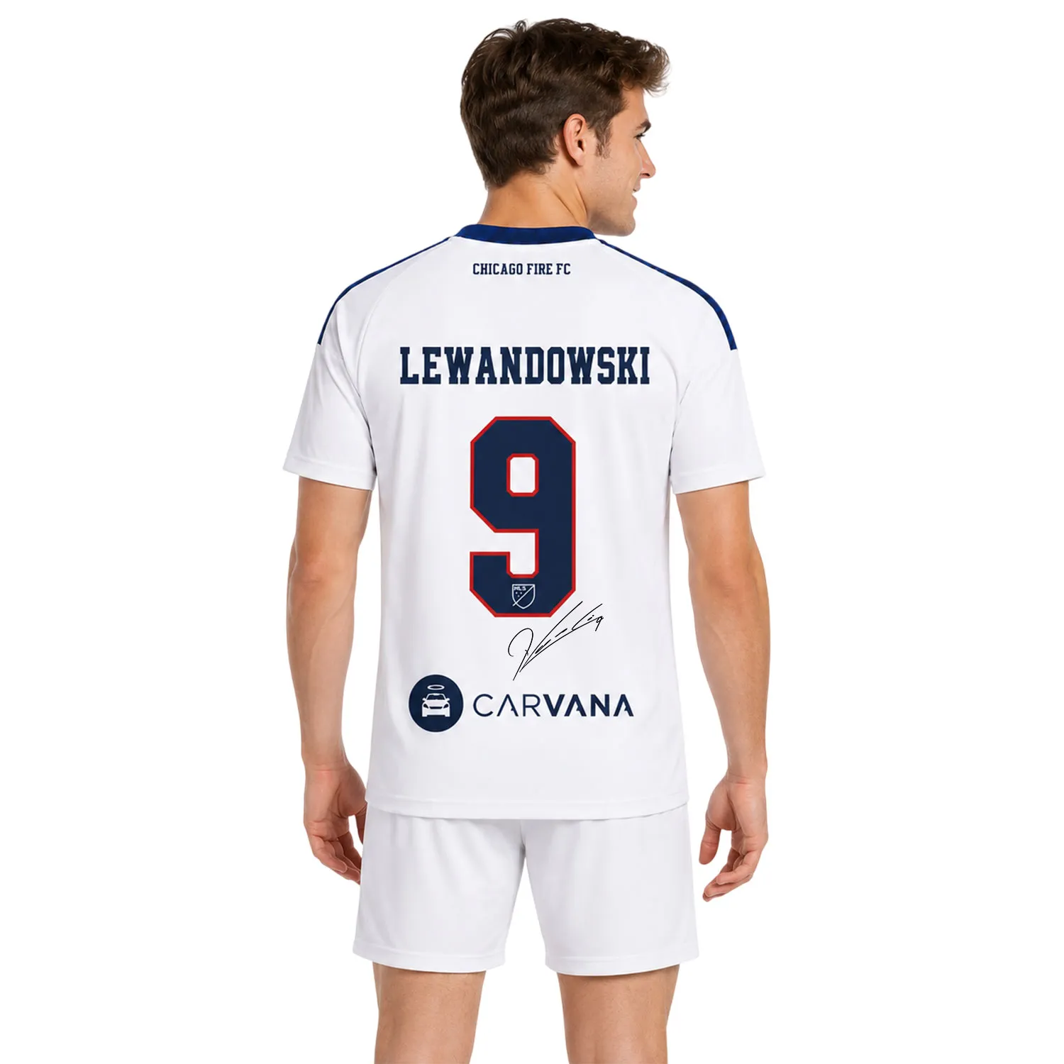 Robert Lewandowski Jersey Exclusive Chicago Fire Fan Apparel