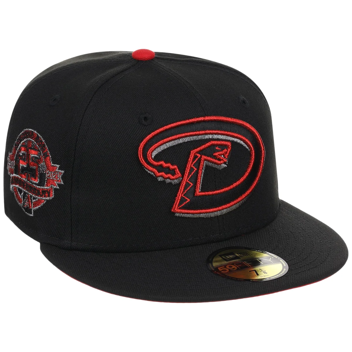 Arizona Diamondbacks MLB Midnight Massacre New Era 59FIFTY front view