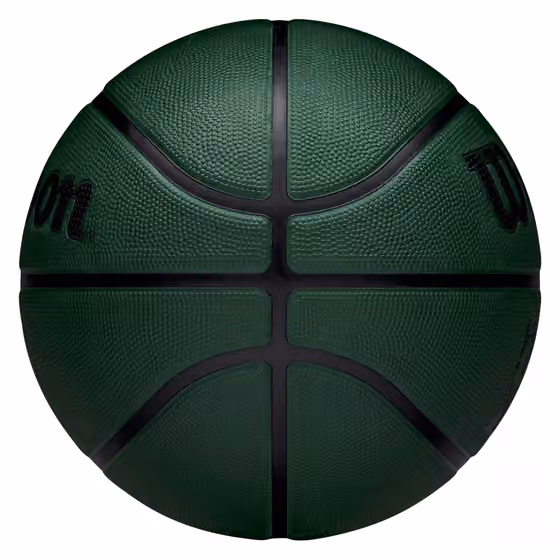 Milwaukee Bucks Solid Wilson NBA Basketball Green (Size 5) view 5